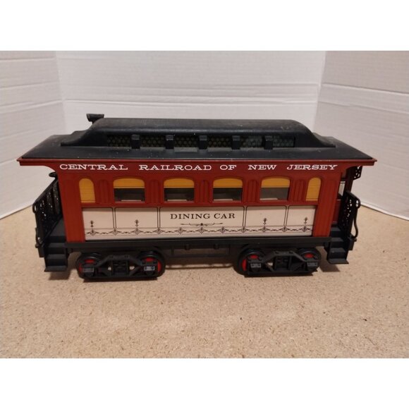 Jim Beam Central Railroad Of New Jersey Dining Car Decanter 1982 - Picture 4 of 7